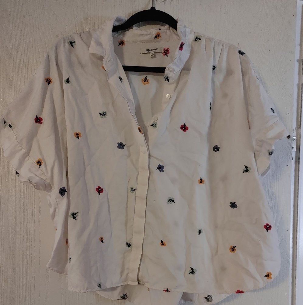 Madewell button down top